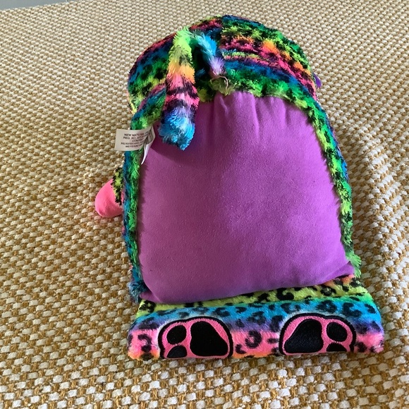 Ty lance 2017 Rainbow Bear leopard 12” - Picture 9 of 11